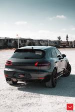 Porsche Macan Turbo on Vossen Wheels (VFS1) 2017 года